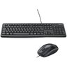 Kit Teclado e Mouse USB MK120 Preto Logitech - 920-004429 - 1