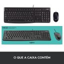 Ver imagem 6 de Kit Teclado e Mouse USB MK120 Preto Logitech - 920-004429