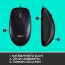 Ver imagem 3 de Kit Teclado e Mouse USB MK120 Preto Logitech - 920-004429
