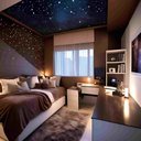 Ver imagem 3 de Céu Estrelado Original Branco Led Fibra Ótica 500 Estrelas