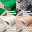 Ver mais imagens de Kit Jogo 8 Tapetes 60 X 40 Cm Peludo Banheiro Porta