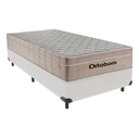 Ver imagem 4 de Cama Box e Colchão Airtech Solteiro (88x188) Ortobom Molas Ensacadas
