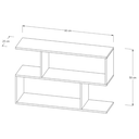 Ver imagem 2 de Apoio de Sofá Canto Mesa Lateral Sala Freijó Madeirado Aparador