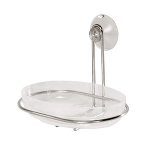 PORTA SABONETE SUPORTE COM VENTOSA - Cód 07278