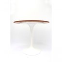 Ver imagem 2 de Mesa de Jantar Tulipa Redonda 120cm - Nogueira Branco