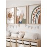 Kit 3 Quadros Decorativos Infantil Arco Iris No4 - 1