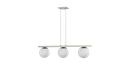 Ver imagem 1 de Pendente Lustre Luminária Globo de Vidro