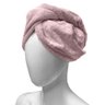 Touca Pós-Banho Microfibra Daisa 62x24 cm Rosa Secar Cabelo - 1