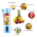 Ver imagem 2 de Mini Liquidificador Recarregável Mixer Copo Portatil - Roxo