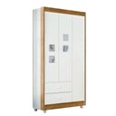 Ver imagem 2 de Roupeiro Life 3 Portas 2 Gavetas Tigus Baby