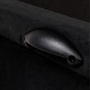 Ver imagem 4 de Base Box Baú Solteiro 88x188x35 Suede com Pistão a Gás - Preto