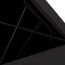 Ver imagem 5 de Base Box Baú Solteiro 88x188x35 Suede com Pistão a Gás - Preto