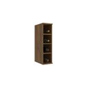 Ver imagem 3 de Nicho Aéreo Garrafeiro 4 Nichos Celeste Kappesberg 100% Mdf Nogueira 20cm