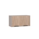 Ver imagem 1 de Armário Aéreo 80cm 2 Portas Stylo Luciane Móveis Cinammon-cumaru