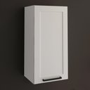 Ver imagem 2 de Armário Aéreo 40cm Grazi em MDF Branco com 1 Porta Almofada TM1315 - Tecnomobili