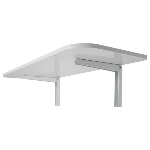 Mesa Dobrável Parede Articulada 90x40cm Branca Multivisao