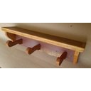 Ver imagem 4 de cabideiro de parede em madeira maciça de demolição