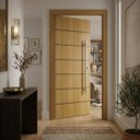 Ver imagem 3 de Porta Laminada Angelim Horizon 6 Frisos