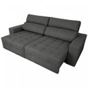 Ver imagem 4 de Sofá Retrátil e Reclinável 4 Lugares Athenas Espresso Móveis