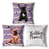 Kit 3 Almofadas Cheias Pet Cachorro Lilás 40Cm Sala Quarto - 1