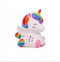 Ver imagem 2 de Luminária Unicórnio Abajur LED Infantil para Pintar Kit Pintura Tinta Guache Pincel Paleta