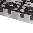 Ver imagem 4 de Cooktop 5 Bocas a Gás Tripla Chama Mesa de Alumínio Mcg5bl Bivolt Mueller