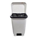 Ver imagem 3 de Llixeira 50 Pedal Quadrada Plástica - Lar Plásticos - Laranja