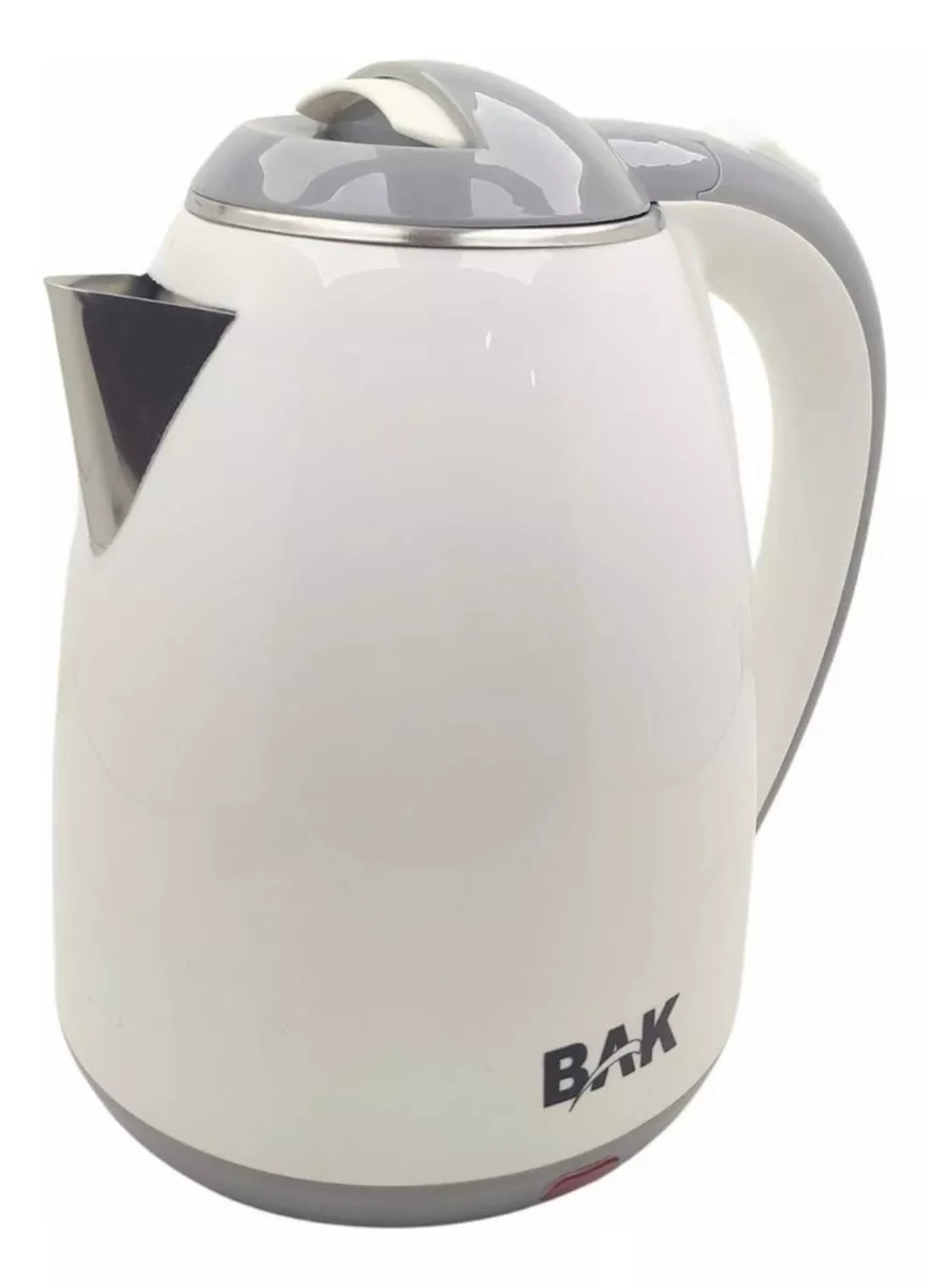 CHALEIRA ELÉTRICA BRANCA 1,8 L - 1100W - 127V BAK BAK BRANCA ...