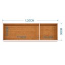 Ver imagem 4 de Armário Aéreo de Cozinha 120cm 3 Portas Classic - Poquema Cor Branco