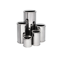 Ver imagem 6 de Lixeira de Inox 30l com Aro Meia Lua 24x70