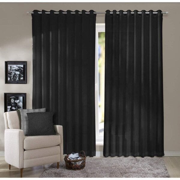 Cortina 2 Folhas 2 Folhas Havana 200cmx230cm Belchior - 1