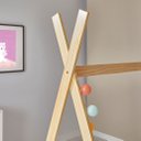 Ver imagem 5 de Cama Montessoriana Madeira Cabana com Estrado Elin Natural Idimex