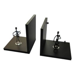 Prateleira L Decorativa Preta em Mdf 40x40 Cm Kit 4 Peças - 6