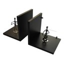 Ver imagem 5 de Prateleira L Decorativa Preta em Mdf 40x40 Cm Kit 4 Peças