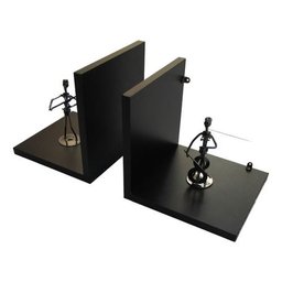 Prateleira L Decorativa Preta em Mdf 40x40 Cm Kit 4 Peças - 5