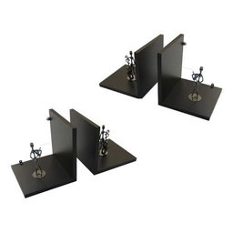Prateleira L Decorativa Preta em Mdf 40x40 Cm Kit 4 Peças - 2