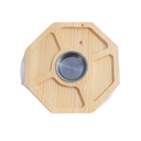Ver imagem 2 de Tabua Petisqueira com Molheira em Inox