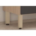 Ver imagem 6 de Balcão de Cozinha Modulado Dama 3 Portas e 1 Gaveta c/ Tampo Amendola/Branco - Demóbile