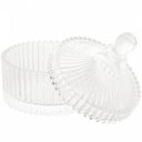 Ver imagem 3 de Potiche de Cristal com Tampa Carrosel Lyor 6,5x9cm Bomboniere Decorativo Lembrancinha