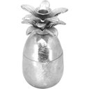 Ver imagem 1 de HOME&CO NEROLY CASTIÇAL 22x11x11cm METAL PRATA ABACAXI