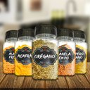 Ver imagem 4 de Pote Tempero Kit 14 Potes+24 Etiquetas Adesivas Porta Condimento Q170 Arte na Arte Potes de Tempero