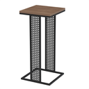 Ver imagem 4 de Mesa Lateral ou Canto Estilo Industrial para Sala ou Quarto