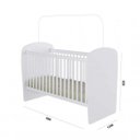 Ver imagem 5 de Quarto de Bebê Completo Fofura com Guarda-Roupa 2 Portas, Cômoda e Berço Espresso Móveis