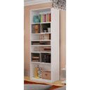 Ver imagem 4 de Sala de Estar Completa com Rack para TV até 45 Polegadas e Estante Espresso Móveis