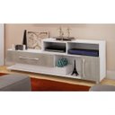 Ver imagem 7 de Sala de Estar Completa com Rack para TV até 45 Polegadas e Estante Espresso Móveis