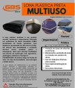 Ver imagem 6 de Lona Plastica Preta 200 Micras 4x100m Multiuso para Pintura Piso Construção 45 kg