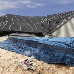 Lona Plastica Preta 200 micras 4 X 100 =400mts² - 7