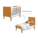 Ver imagem 2 de Quarto de Bebê Berço + Cômoda + Guarda Roupa Retrô Savana Theo
