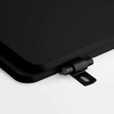 Ver imagem 5 de Assento Sanitário MDF Soft Close Nuova Preto para Vaso Deca com Ferragem Preta