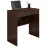 Mesa Escrivaninha Andorinha 1 Gaveta com Chave Café - Jcm Móveis - 2